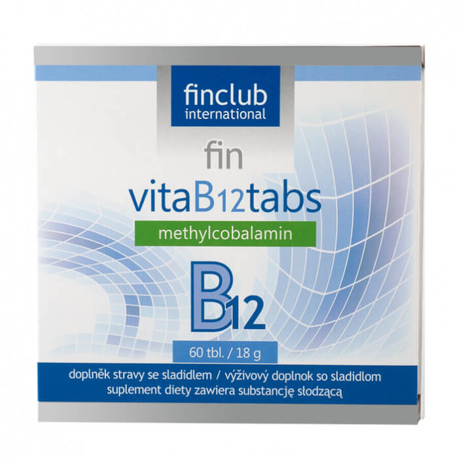 Fin VitaB12tabs, 60 compresse, Finclub