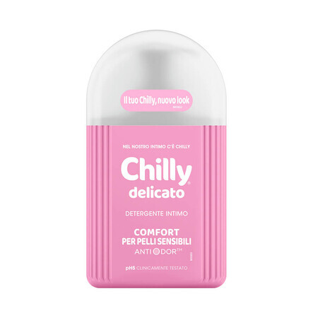 Gel per l'igiene intima, Delicato, 200 ml, Chilly