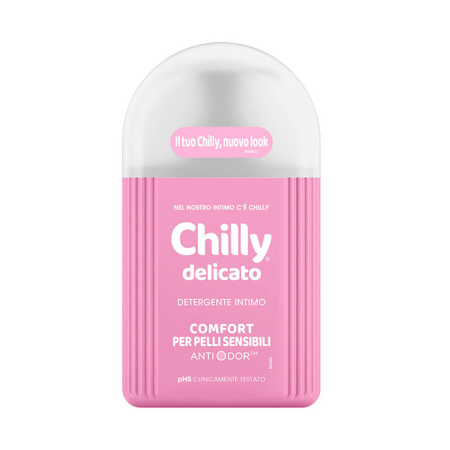 Gel per l'igiene intima, Delicato, 200 ml, Chilly