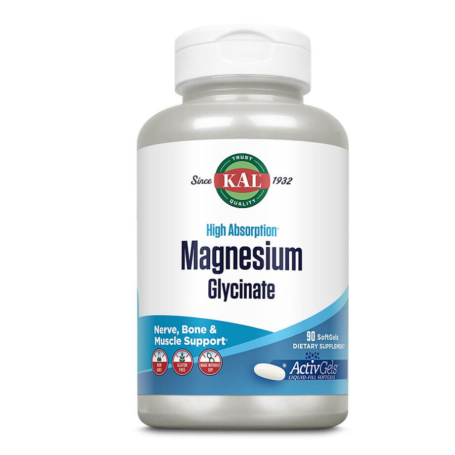 Magnesio glicinato ActivGels, 90 capsule molli, Secom