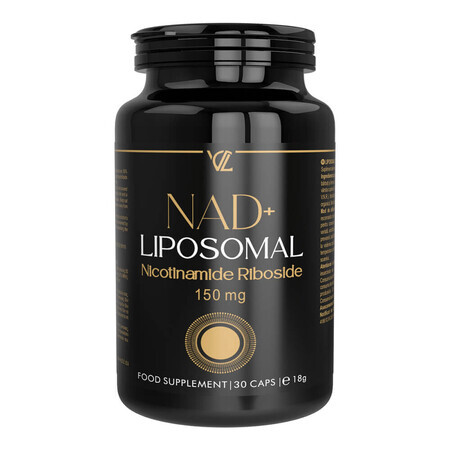 NAD+ liposomiale, 150 mg, 30 capsule vegetali, Vio Nutri Lab