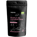 Gocce di cioccolato bianco biologico, 125 g, Niavis