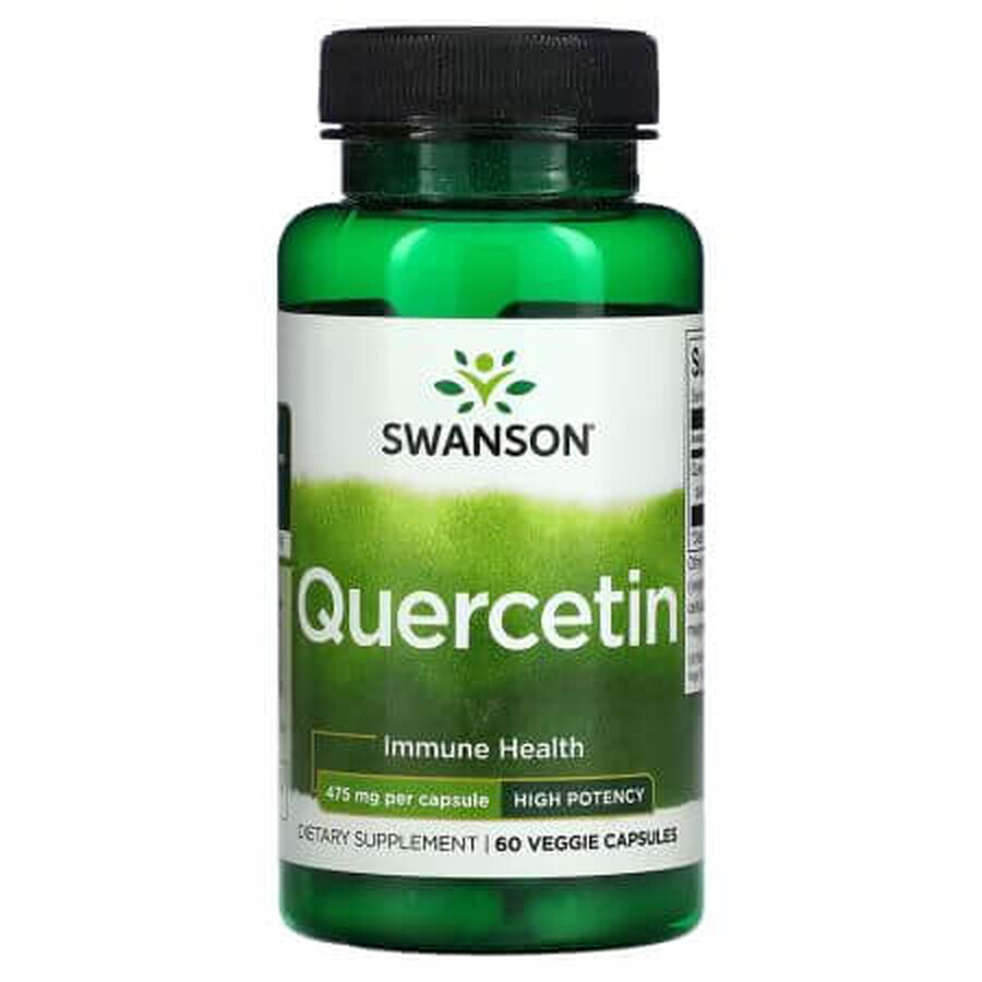 Quercetina ad alta potenza, 60 capsule, Swanson