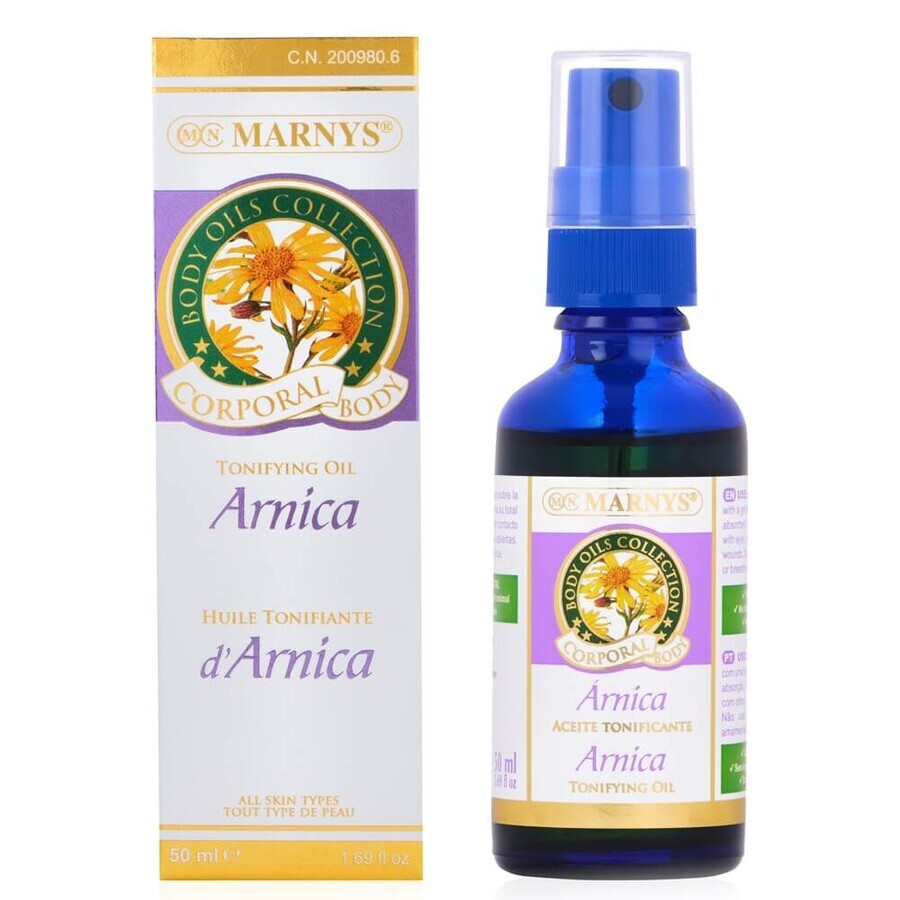 Olio di arnica, 50 ml, Marnys