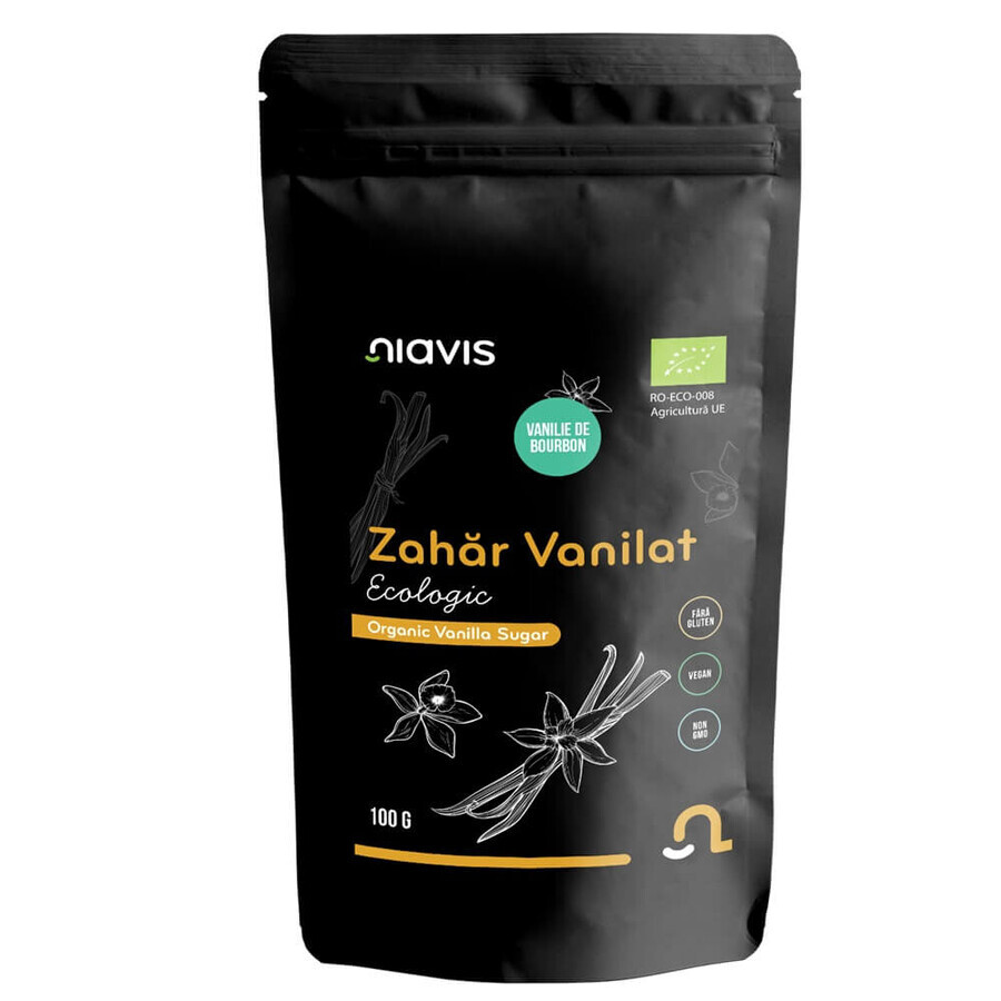 Zucchero vanigliato biologico, 100 g, Niavis