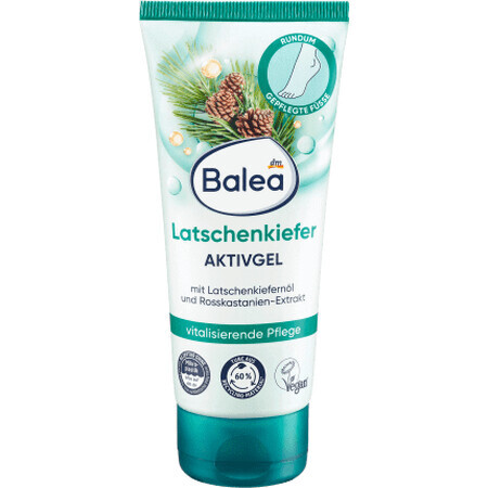 Balea Active foot gel with pine and sea buckthorn, 100 ml