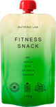 Nutrino Lab Fitness Snack, purea di mela, kiwi, spinaci e banane, 200 g