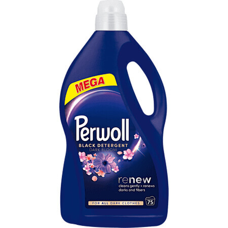 Perwoll Detergente liquido per bucato chiuso 75 lavaggi, 3,75 l
