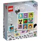 100 anni di figure iconiche dell&#39;animazione Disney Lego Disney Classic, +6 anni, 43221, Lego