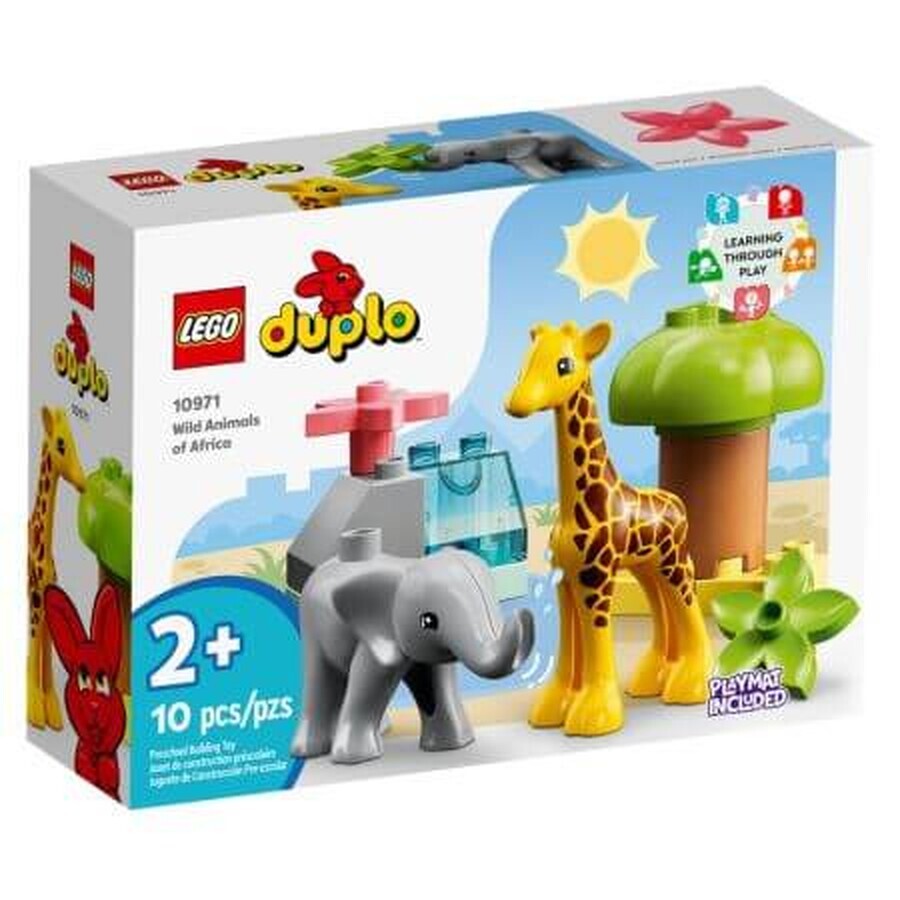 Animali selvatici dell'Africa Lego Duplo, +2 anni, 10971, Lego