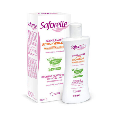 Gel per l'igiene intima e corpo ultraidratante Saforelle, 250 ml, Iprad Laboratories