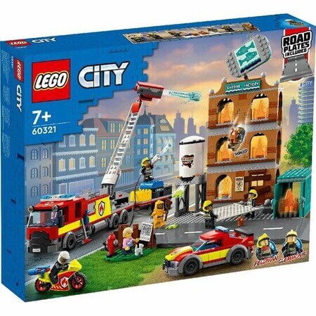 Lego City Vigili del Fuoco, +7 anni, 60321, Lego