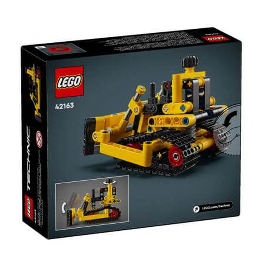 Bulldozer grande, 7 anni+, 42163, Lego Technic
