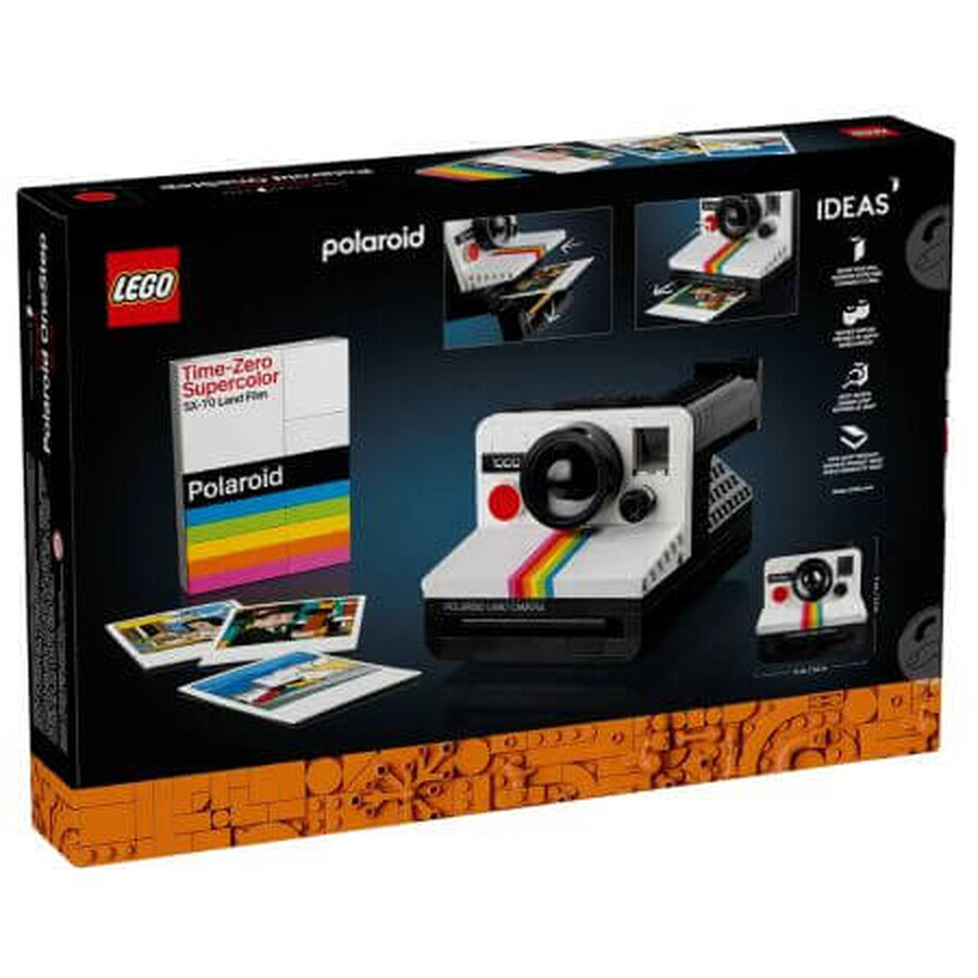 Macchina fotografica Polaroid OneStep SX-70, 18 anni+, 21345, Lego Ideas