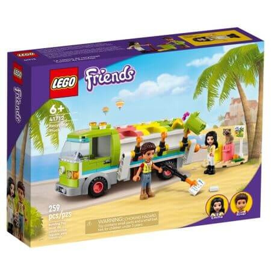 Camion per il riciclaggio Lego Friends, +6 anni, 41712, Lego
