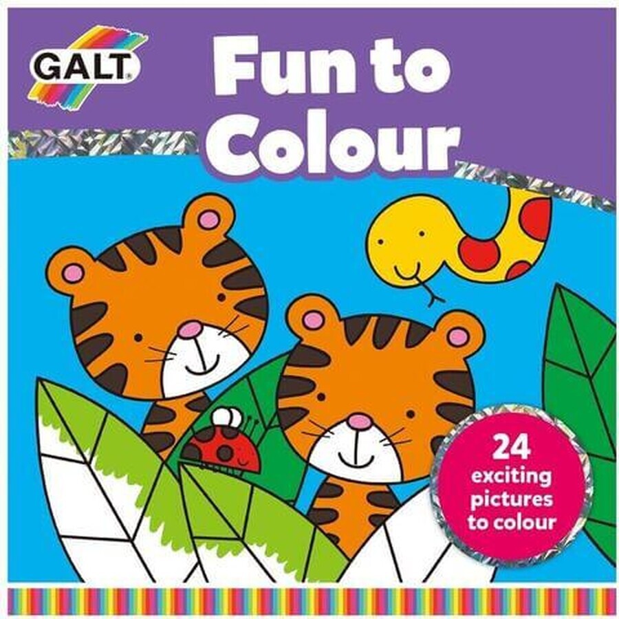 Libro da colorare, Divertirsi a colorare, +3 anni, Galt
