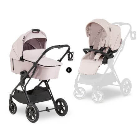 Passeggino Vision X 2 in 1, Beige, Hauck