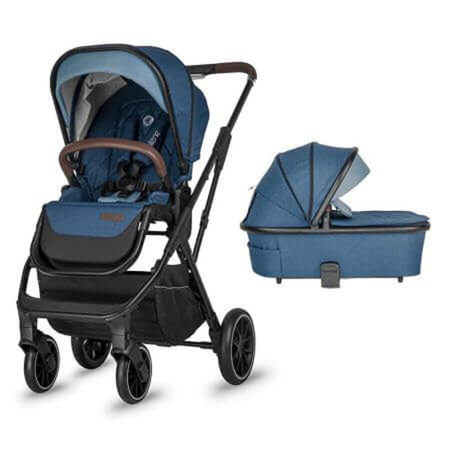 Carrozzina System 2 in 1 per bambini Silene, Blu Celeste, Coccolle