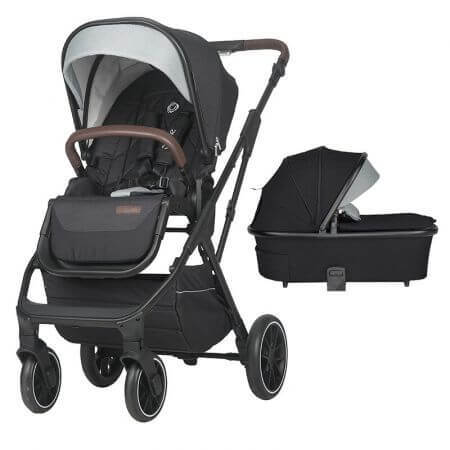 Carrozzina Silene 2 in 1 System per bambini, Diamond Black, Coccolle