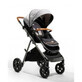 Passeggino sportivo per bambini Aeria Signature Carbon regolabile in altezza, Joie