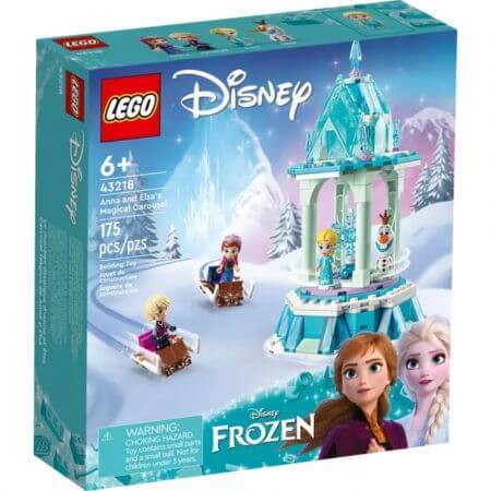 Carosello magico di Anna ed Elsa Lego Disney Princess, +6 anni, 43218, Lego