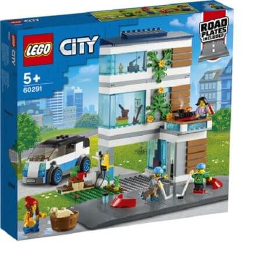 Casa della famiglia Lego City, +5 anni, 60291, Lego