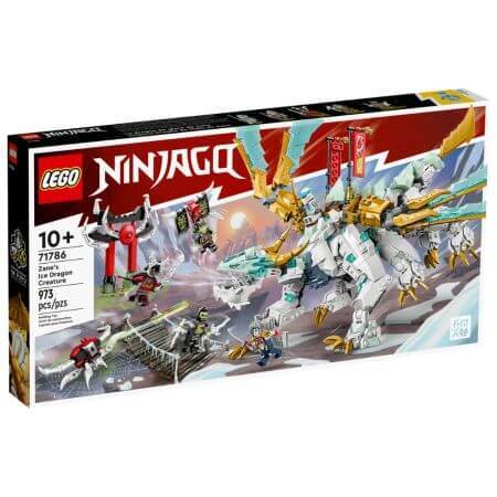 Il drago di ghiaccio di Zane, 10 anni+, 71786, Lego Ninjago