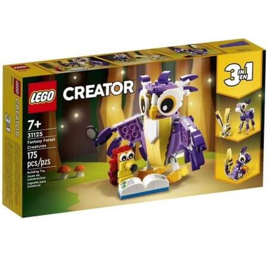 Creatori fantastici nella foresta Lego Creator, +7 anni, 31125, Lego