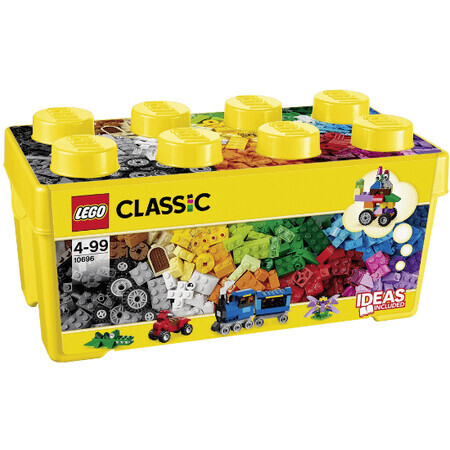 Lego Classic Creative Building Medium Box, +4 anni, 10696, Lego