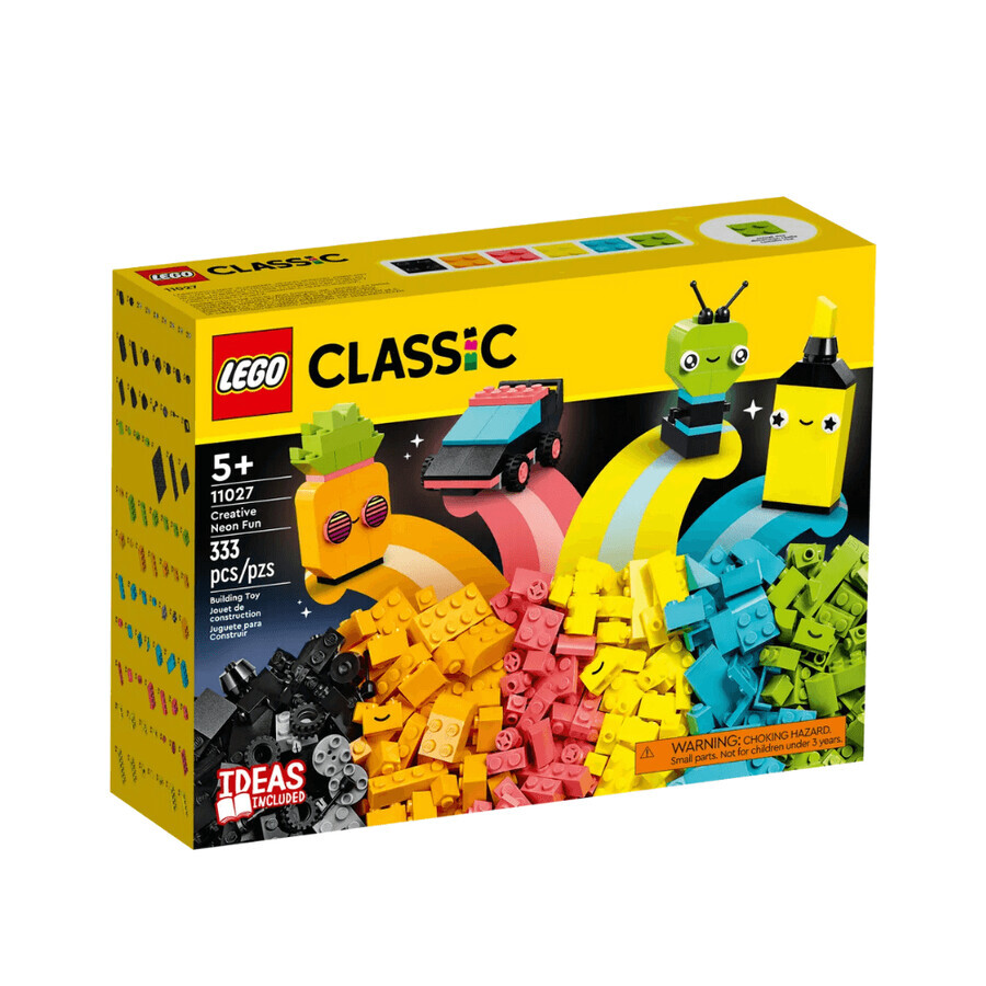 Creative fun with Lego Classic neon lights, 5 years+, 11027, Lego