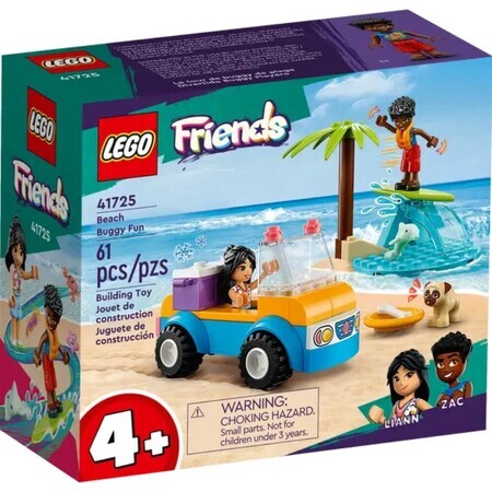Divertimento in spiaggia con il passeggino Lego Friends, +4 anni, 41725, Lego