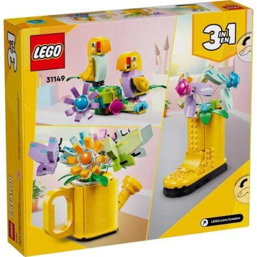 Flowers in sprinkler, +8 years, 31149, Lego Creator 3 in 1