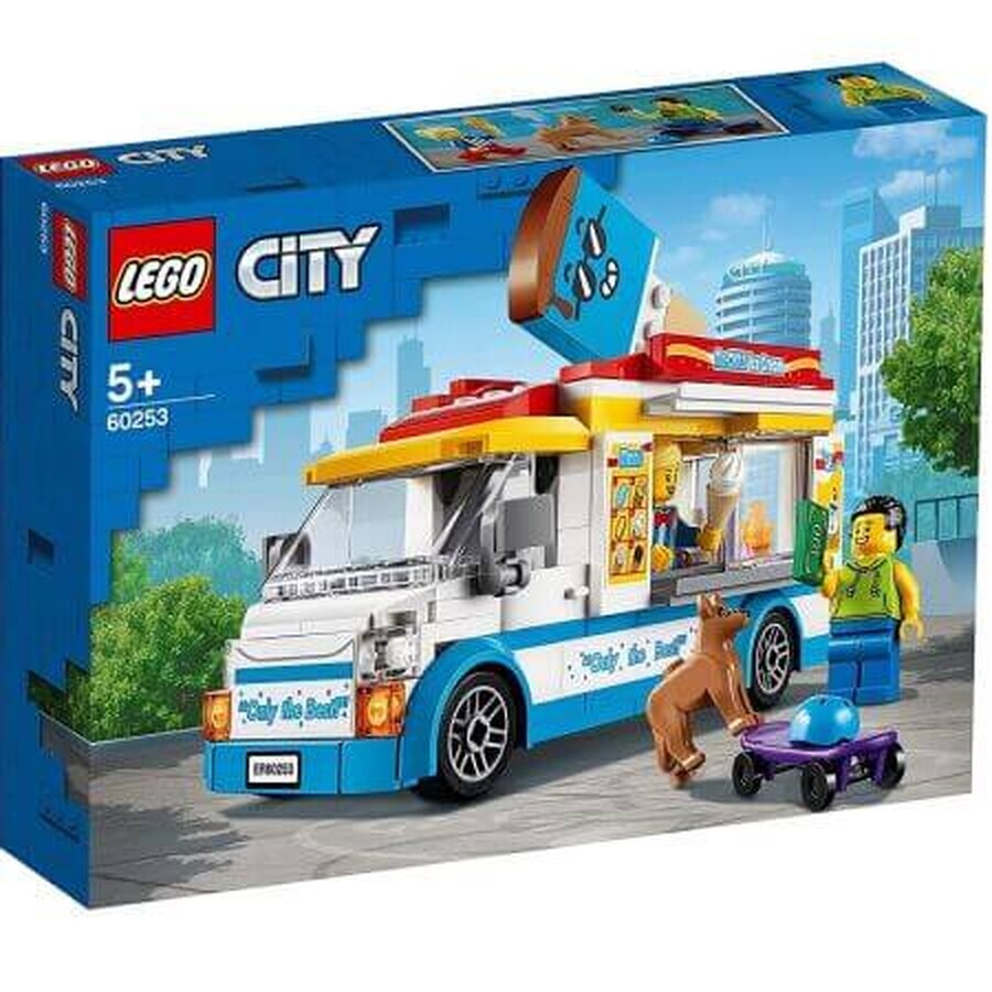 Furgone dei gelati Lego City, +5 anni, 60253, Lego