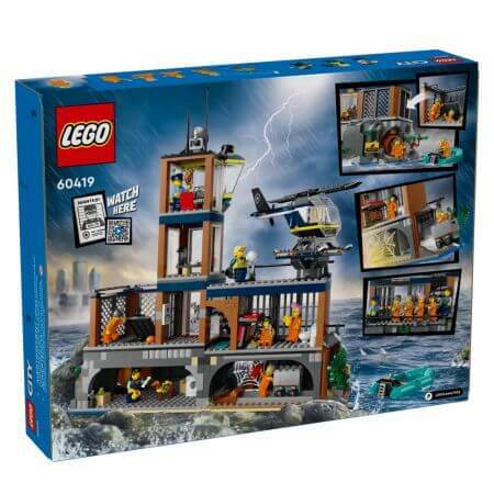 Isola della prigione, +7 anni, 60419, Lego City