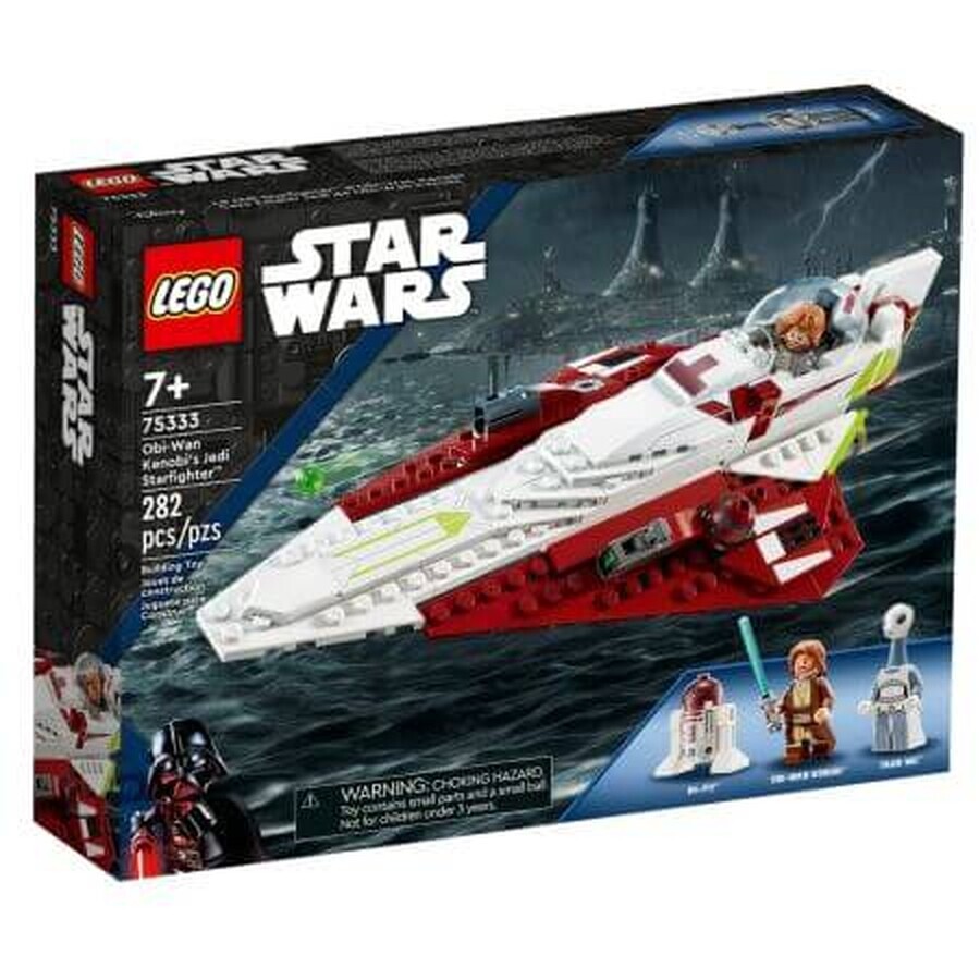Il caccia stellare Jedi di Obi-Wan Kenobi, 7 anni+, 75333, Lego Star Wars