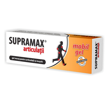 Gel da massaggio per articolazioni e muscoli - Supramax, 100 ml, Zdrovit