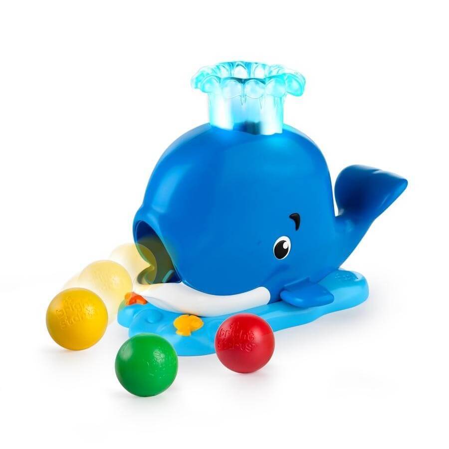 Balena giocattolo con palline multicolori, + 6 mesi, Bright Starts