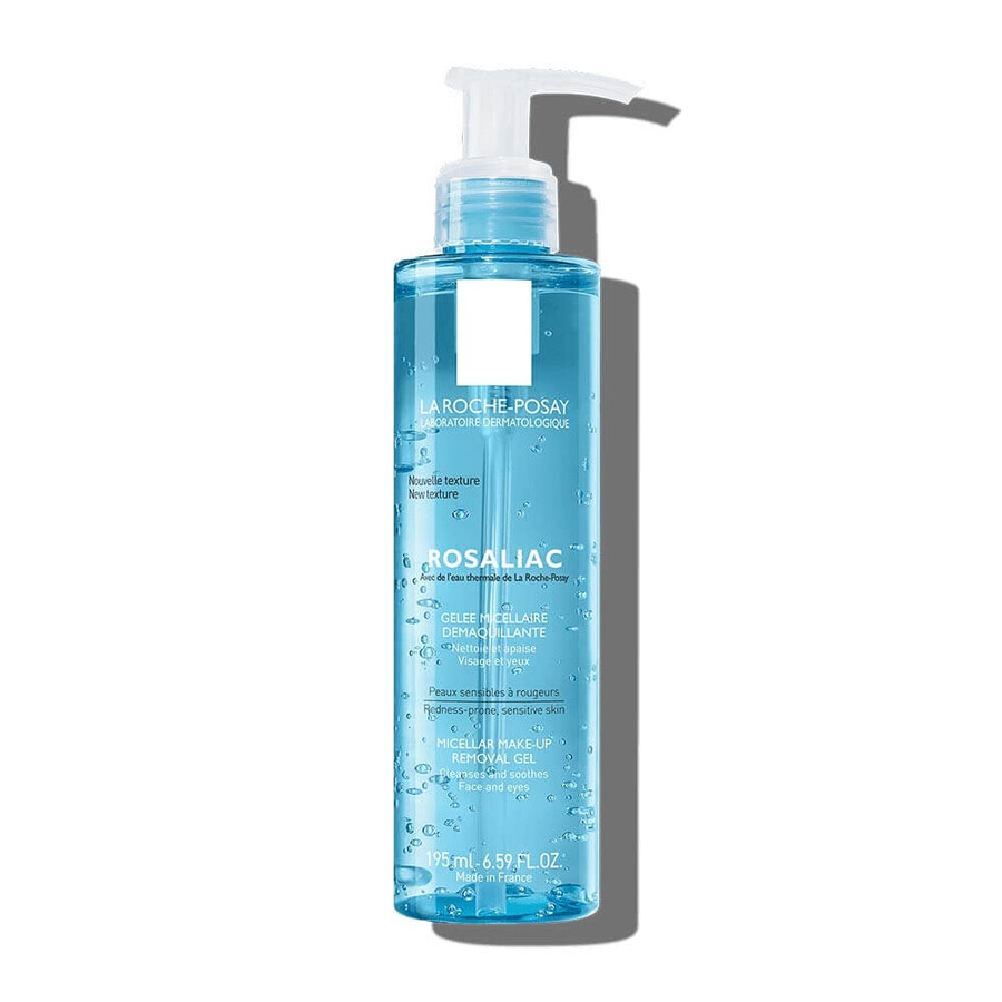 La Roche-Posay Rosaliac - Gel Lenitivo Struccante Micellare Viso e Occhi, 195ml