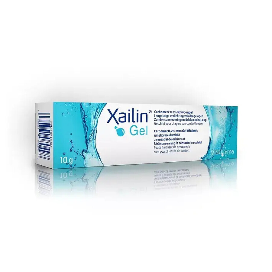 Xailin ophthalmic gel, 10 g, Visufarma