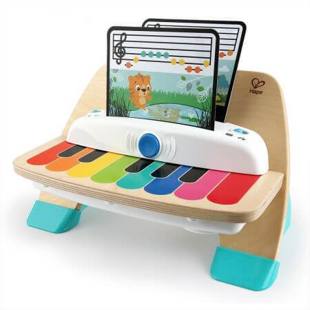 Giocattolo musicale in legno Hape Magic Touch Piano, 11649, Baby Einstein