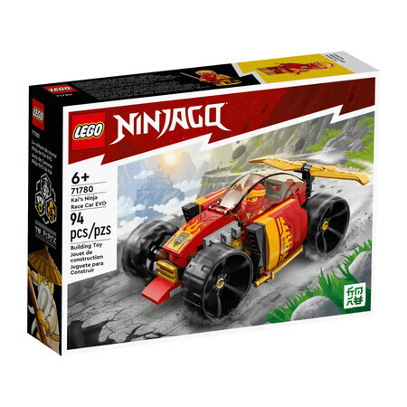 Auto da corsa Evo Ninja di Kai, +6 anni, 71780, Lego Ninjago