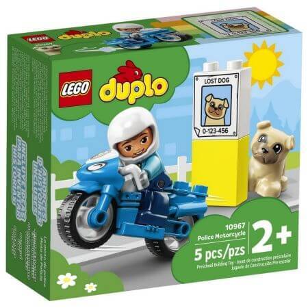 Moto della polizia Lego Duplo, +2 anni, 10967, Lego