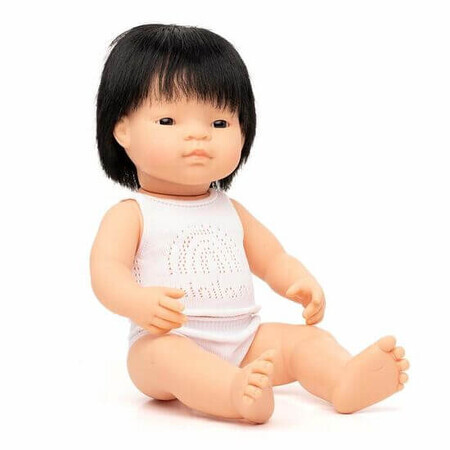 Bambola Baby Asian Boy, 38 cm, Miniland