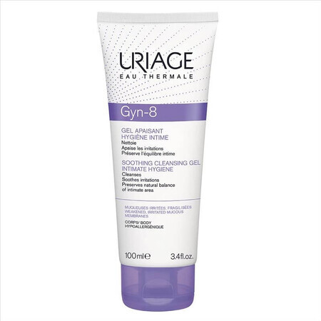 Uriage Gyn Phy - Gyn-8 Gel Lenitivo Mucose Irritate, 100ml