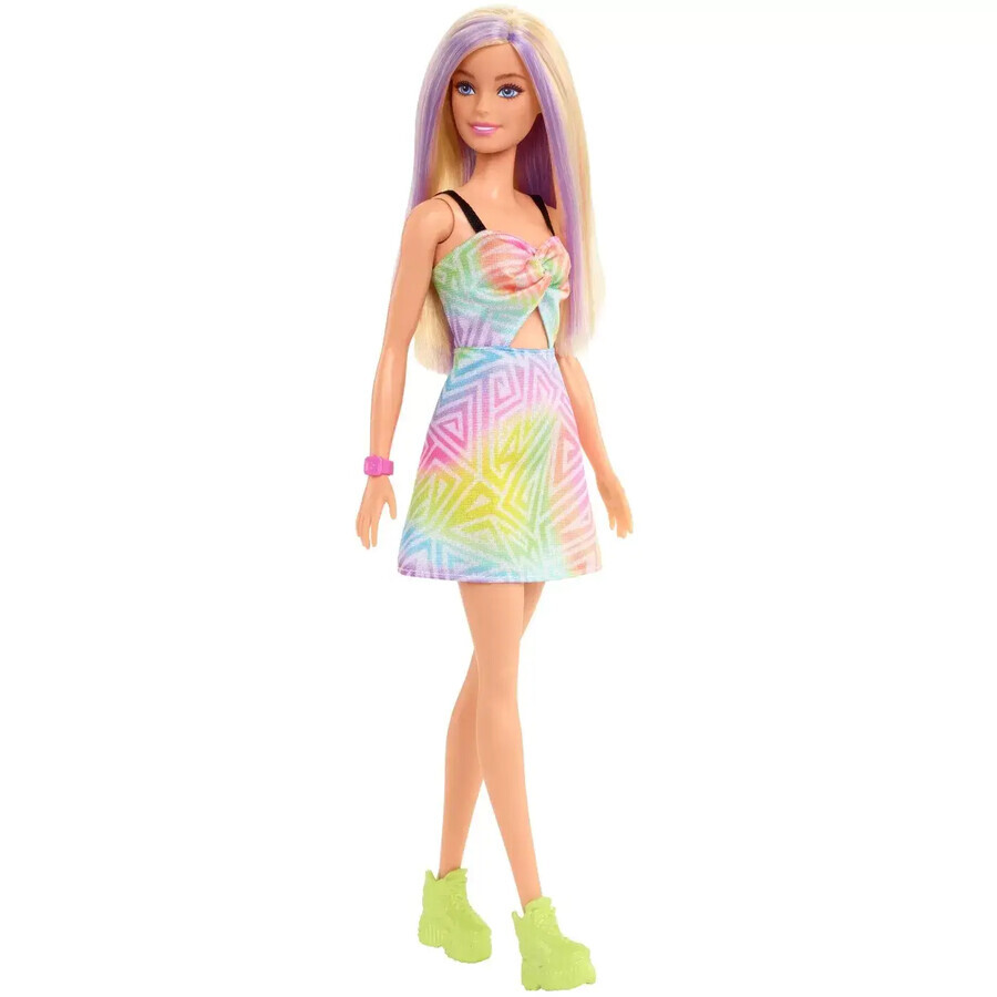 Barbie Fashionista, la bionda con l'apparecchio viola, Barbie