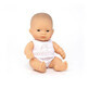 Bambola bambino asiatico, 21 cm, +10 mesi, Miniland