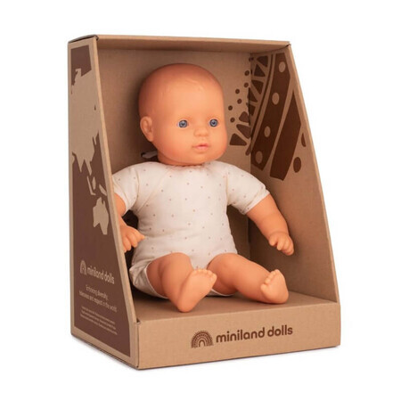 Baby doll con corpo morbido, 32 cm, Miniland