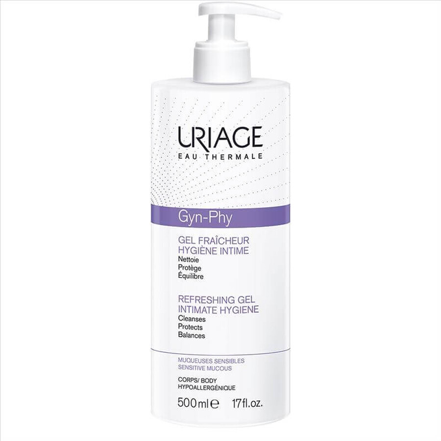 Uriage Gyn Phy - Detergente Intimo Rinfrescante, 500ml