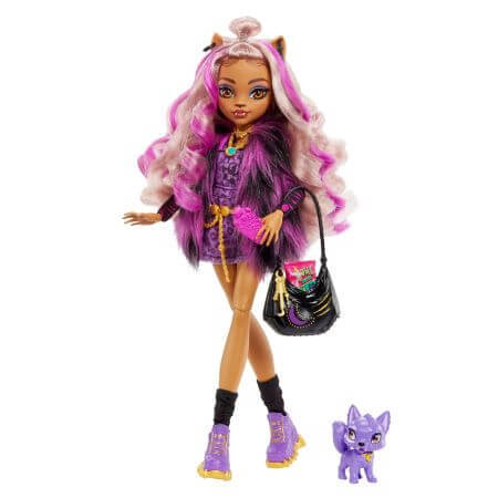 Clawdeen Wolf doll, + 4 years old, Monster High