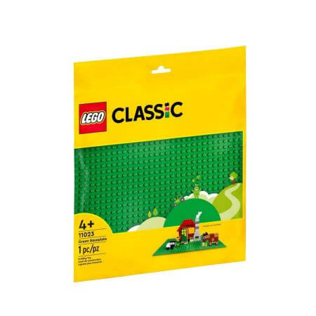Piastra di base Lego Classic 26x30 cm, Verde, 11023, Lego